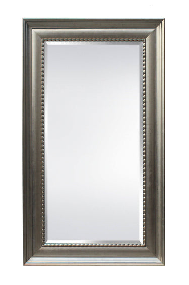AFD The Mammoth Wood Mirror Silver With Champagne Wash Mirrors AFD SILVER W/CHAMPAGNE WASH